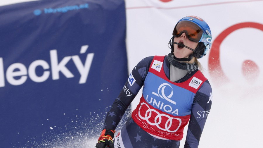 Mikaela Shiffrin Must Wait For Record Win 86 But Takes Slalom Title