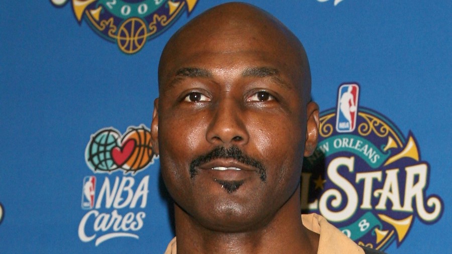 Former Utah Jazz All-Star Karl Malone...