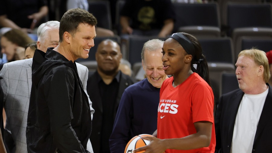 Tom Brady Becomes Minority Owner Of WNBA's Las Vegas Aces