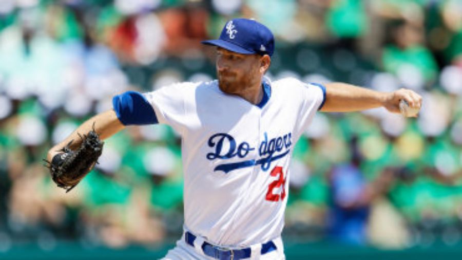oklahoma city dodgers pitcher mike montgomery...
