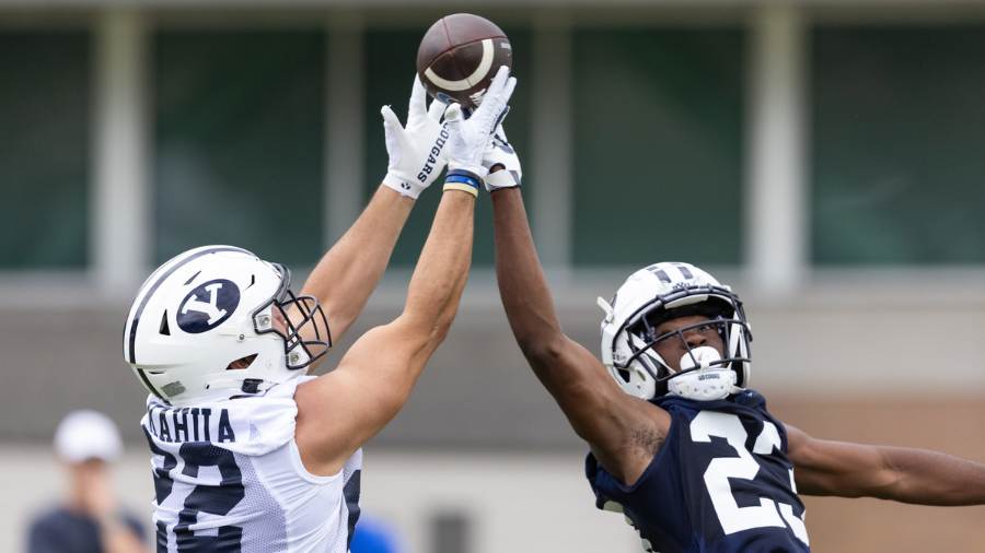 BYU Football, Mason Fakahua, Fall Camp...